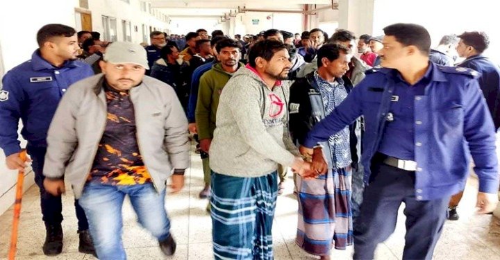 হবিগঞ্জে চাঞ্চল্যকর দিপু হত্যা: ৩৭ আসামি কারাগারে