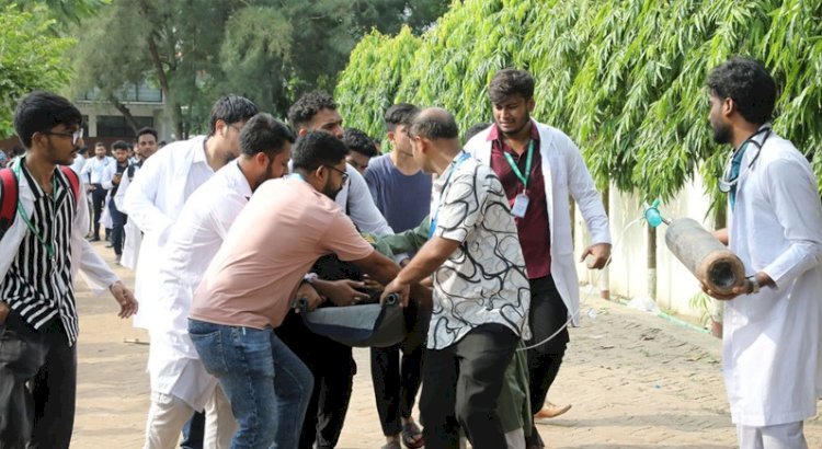 উত্তরায় বিমান বিধ্বস্তে ১৯ প্রাণহানি