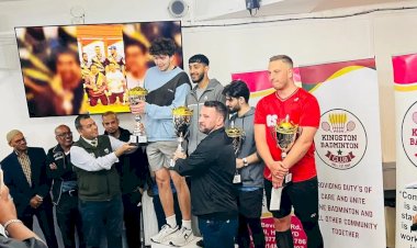 যুক্তরাজ্যে ম্যানস ডাবল ন্যাশন ওয়াইড ব্যাডমিন্টন টুর্নামেন্টে চ্যাম্পিয়ন রিয়ান-শাহনুর
