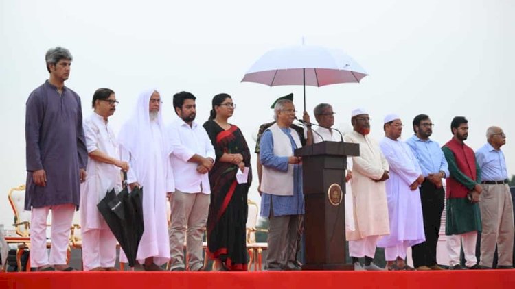 যা আছে জুলাই ঘোষণাপত্রে